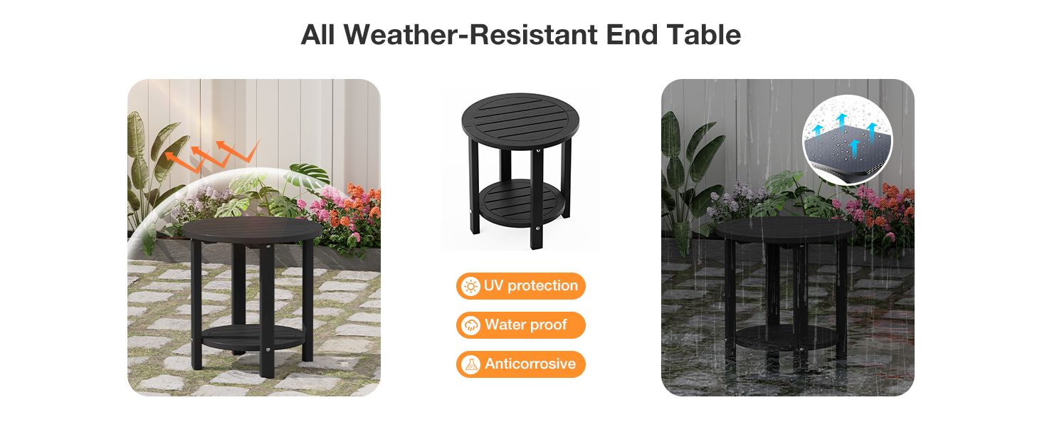 outdoor side table