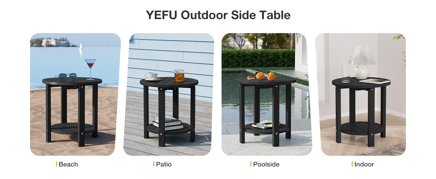 outdoor side table